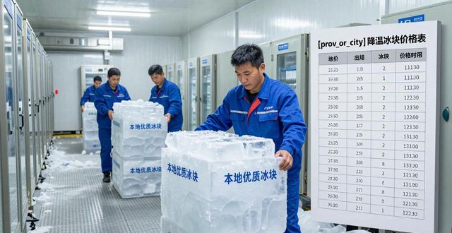 河源降温冰块多少钱一吨？本地制冰厂报价来了