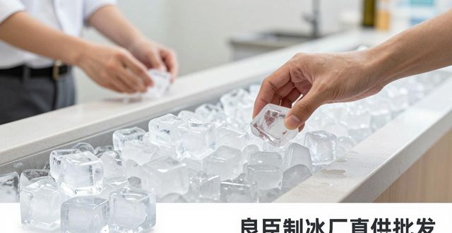 河源食用冰销售 良臣制冰厂直供批发